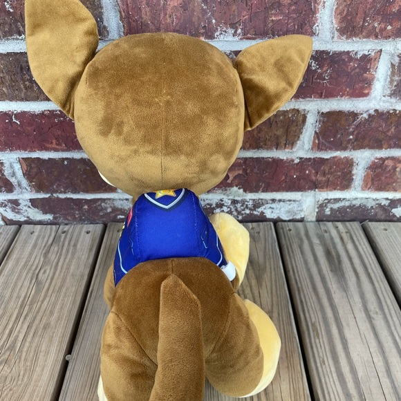 Preloved Stuffed Paw Patrol Chase The Police Dog 16” Tall - Picture 5 of 16